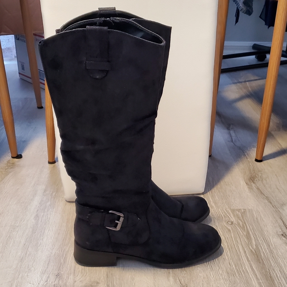 MOSSIMO BLACK RIDING BOOTS